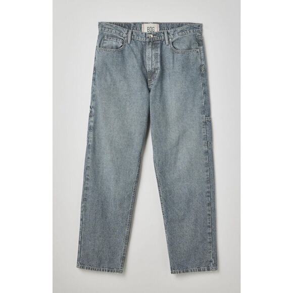 Urban Outfitters BDG Womens 31 High Rise Baggy Straight Leg Vintage Wash Jeans - Picture 13 of 13